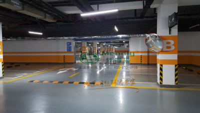 银滩雅苑 人民路街道环氧自流平地坪