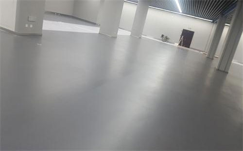人民路街道水性环氧地坪