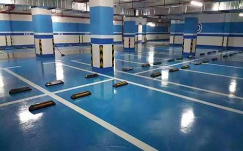 人民路街道环氧面涂