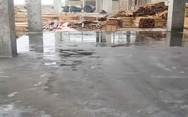 人民路街道不发火地坪