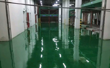 11月人民路街道人民路街道环氧地坪施工高峰来袭，梦得来化工多项目同步推进保交付